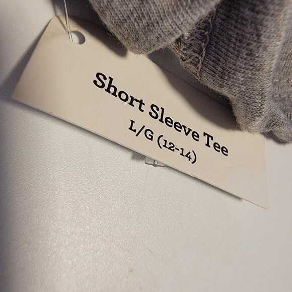 NWT Celebrate St Patrick's Day Top Women's Size L Shamrock Tee Gray New - Picture 3 of 6